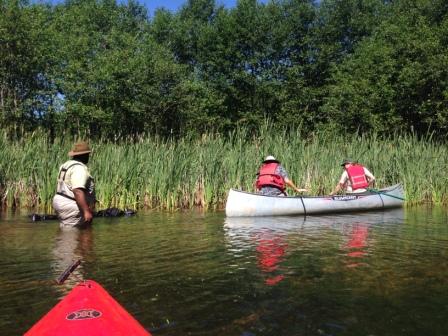 Surveying Coldwater Creek